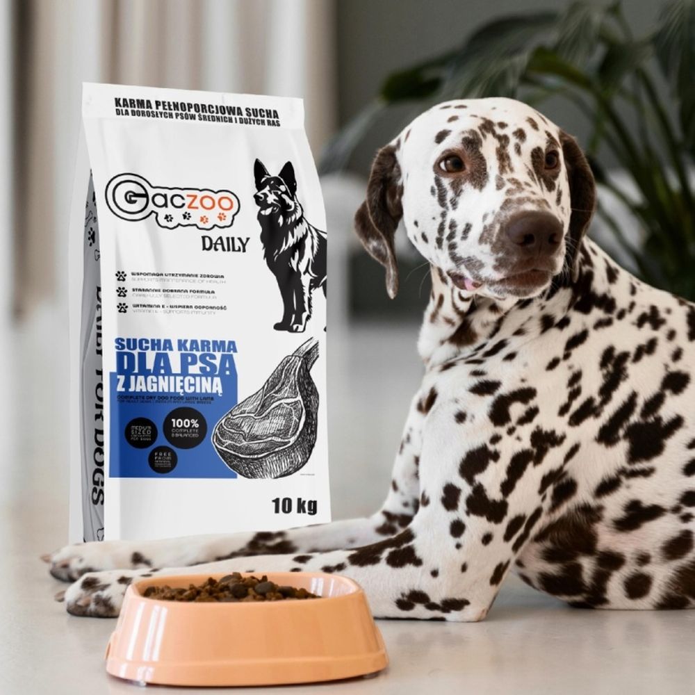 Gaczoo DAILY karma sucha dla psa Jagnięcina 10kg